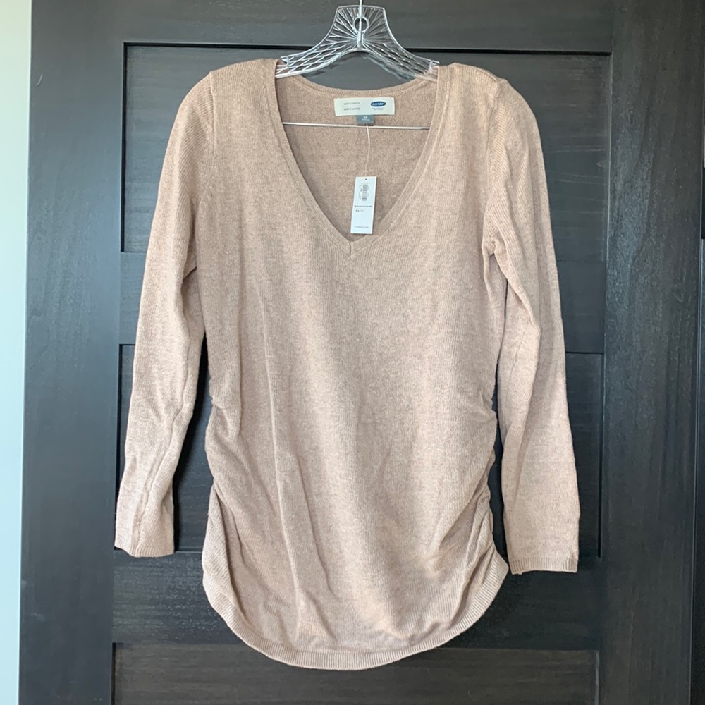 Old Navy Maternity VNeck Sweater - XS - NWT
